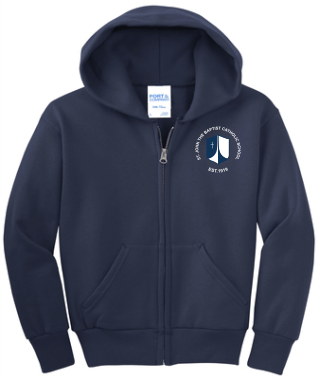 PC78ZH St Johns Adult Hooded Zip Up Sweatshirt St. Johns